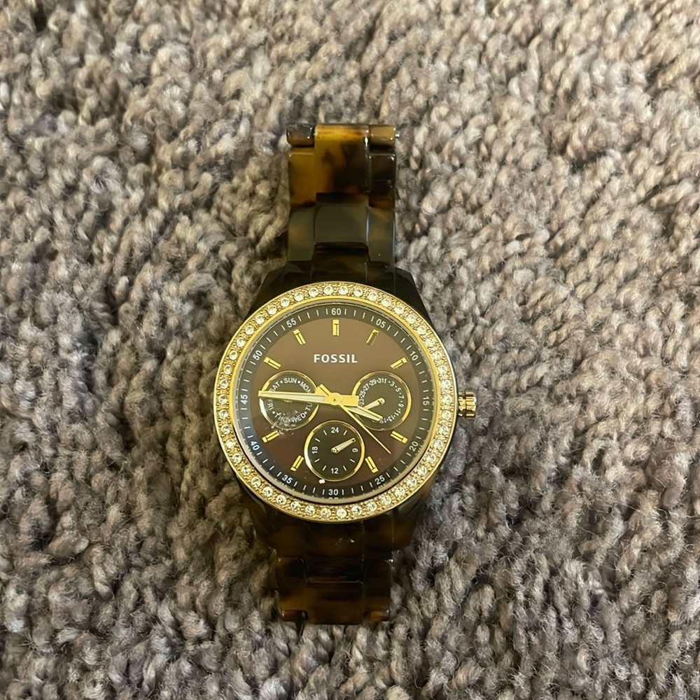 • Fossil • Tortoise Shell Watch